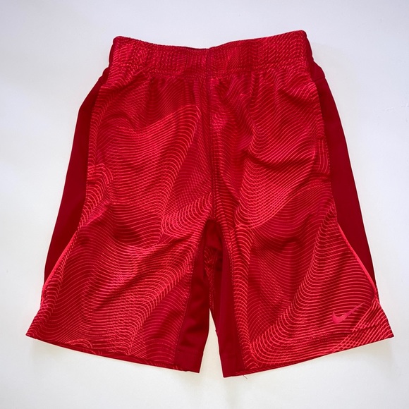 Red Nike DriFit Shorts - Picture 1 of 4